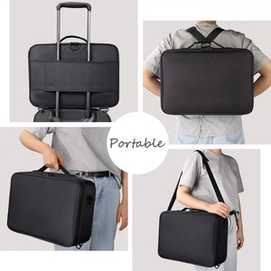 Valigetta Professionale <span class=keywords><strong>per</strong></span> Trucco, Borsa Cosmetica, Organizzatore <span class=keywords><strong>per</strong></span> Pennelli, Custodia da Viaggio <span class=keywords><strong>per</strong></span> Truccatori, 3 Livelli, Grande Capacità <span class=keywords><strong>per</strong></span> Signore - Product Image 6