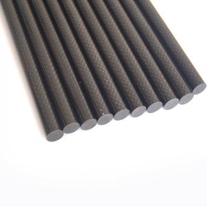 SHENYU Varilla Sólida de Fieltro de Carbono 3K de 5mm, Dimensiones Personalizadas, Ligera y de Alta Resistencia para Estructuras de Drones, Soportes Industriales y Proyectos DIY - Product Image 2