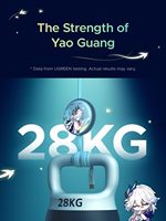 UGREEN Honkai Star Rail Yaoguang 100W Kabel Pengisi Daya Retractable PD100W Pengisian Cepat Kabel Ponsel USB-C PD3.0 1M