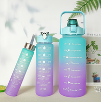 Bouteille d'eau en verre borosilicate à double paroi de 2000 ml avec infuseur à thé en acier inoxydable, sac en bambou Pantone personnalisé
