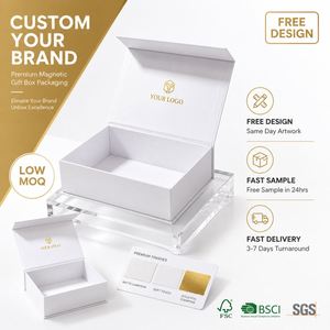 Boîte cadeau magnétique personnalisée CRD avec logo, doublure en éponge, pelliculage mat – Solution économique et élégante pour le commerce électronique et la vente au détail - Product Image 3