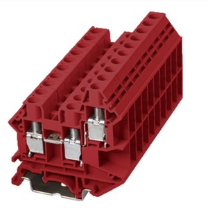 Machiyo DKN Series Screw Terminal <b>Block</b> DK6N-TN/PE/RD/BL 6mm Wire Diameter Guide Rail <b>Mounting</b> VDE Certified - Product Image 3