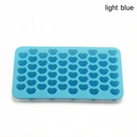 Moule carré en silicone sans BPA pour chocolat, 55 cavités, pour gâteaux, glaçons, crème glacée, résistant à la chaleur, compatible lave-vaisselle, pour la pâtisserie