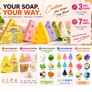 Produits de bain en marque privée, nettoyage en profondeur et exfoliation, savon artisanal anti-acariens pour le visage, traitement de l'acné - Product Image 6