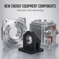 Usinage CNC personnalisé en acier inoxydable et aluminium pour la fabrication de composants de précision pour les équipements d'énergie nouvelle, fabricant OEM