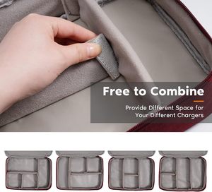 Bolsa Organizadora Electrónica de Doble Capa Personalizada, Impermeable, para Cables Digitales, Solución de Almacenamiento - Product Image 2