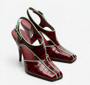 <span class=keywords><strong>Sandali</strong></span> Eleganti Personalizzati in Pelle Verniciata <span class=keywords><strong>Bordeaux</strong></span> con Punta Quadrata e Cinturini Incrociati, Tacchi Alti per Serate, Feste, Matrimoni e Cerimonie - Product Image 1