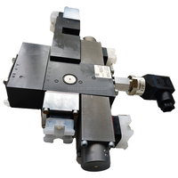 Groupe de vannes de commande à serrage papillon Hawe DK7018A (NSMD) avec capteur de pression électromagnétique proportionnel Schienle 7758730-W