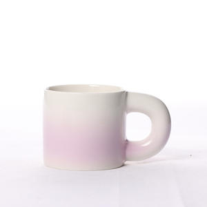Taza de cerámica de color sólido, taza individual apta para microondas, regalo para café y té - Product Image 4