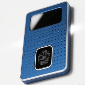 Servicio de mecanizado CNC personalizado OEM, carcasa de Sensor de tarjeta de habitación Lck con huella dactilar anodizada de aleación de aluminio - Product Image 3