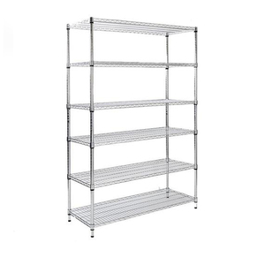 مصنع رفوف الأسلاك القابلة للتعديل الفولاذ المقاوم للصدأ بولتليس رف تخزين المعادن أصحاب شبكة التخزين ورفوف - Product Image 3