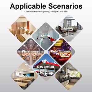 Огнестойкий костюм из углеродного волокна для эвакуации при пожаре, 1000 ° Термостойкая и светоотражающая лента, 130x55 см - Product Image 5