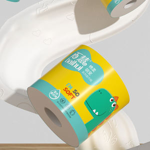 Rouleau de papier toilette en gros 3 plis ultra doux, essuie-tout, emballage hygiénique pour usage quotidien en salle de bain - Product Image 6