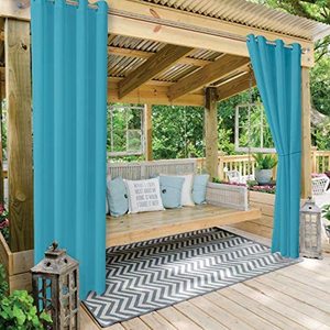 Cortinas Impermeables para Exteriores para el Hogar, Jardín, <span class=keywords><strong>Villa</strong></span>, Cortinas Exteriores Elegantes de Color Sólido - Product Image 2