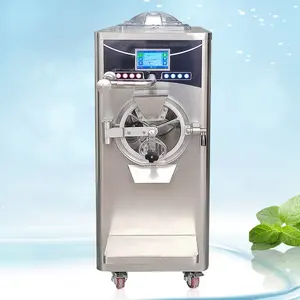 suppliers vertical plastic handle snack mini syrup gelato thick soft ice cream milling making extrusion machine in pakistan