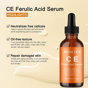 Suero facial hidratante iluminador antienvejecimiento con vitamina E a base de hierbas - Product Image 3