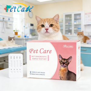 Veterinary Feline FPV/FCOV/GIA/FCV 4-in-1 Rapid <strong>Antibody</strong> Test Kit - Product Image 2