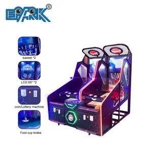 Hoge Kwaliteit Munt Geëxploiteerd Straat Basketbal 2 Spelers Basketbal Arcade Game Machine Basketbal Spel