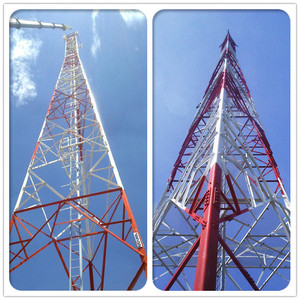 เสาโทรคมนาคมเหล็กสำหรับเสาอากาศ GSM, WiFi, BTS และโทรศัพท์มือถือแบบมุมฉาก - Product Image 5