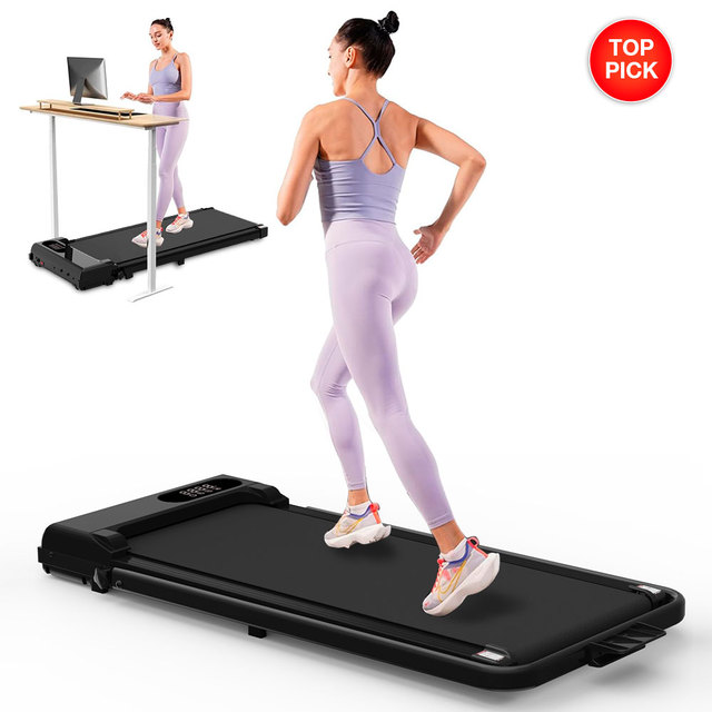 2025 New Trending Walking Pad Treadmill with Incline Best 2 in 1 Smart Electric Portable Mini Foldable Home Walking Pad