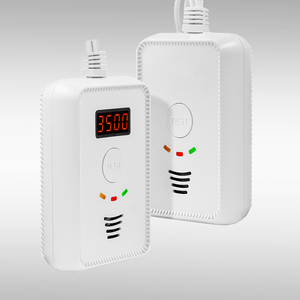 Üretim yeni tasarım pişirme yurtiçi dedektörü de gaz natura gaz dedektörü Toma Pared ente AC 110V 220V gaz dedektörü - Product Image 4