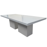 Tables de ferme et tables de banquet en bois maintiennent une bonne apparence du bois disponible dans beaucoup de table de tailles standard
