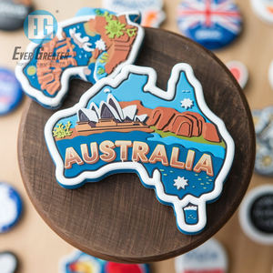 प्रचार स्मारिका देश रबर चुंबक स्टिकर कस्टम pvc रेफ्रिजरेटर मैग्नेट कस्टम सिटी 3 डी रेफ्रिजरेटर मैग्नेट - Product Image 4