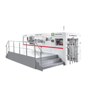 Yes Computerized Fully Automatic Embossing Emboss Die Cutting Cutter Creasing Machine With Hole Stripping Slitting Of LH-1050DS