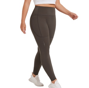 <span class=keywords><strong>Legging</strong></span> amincissant de <span class=keywords><strong>grande</strong></span> <span class=keywords><strong>taille</strong></span> pour femmes, pantalon de yoga, de fitness, de pêche, de pêche, d'extérieur, de <span class=keywords><strong>taille</strong></span> haute, sans T, 4XL - Product Image 2