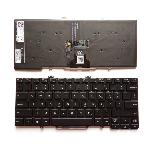 New US for Dell Latitude 7400 E7400 L3400 5400 Laptop Backlit Keyboard Replacement 12-Month Warranty