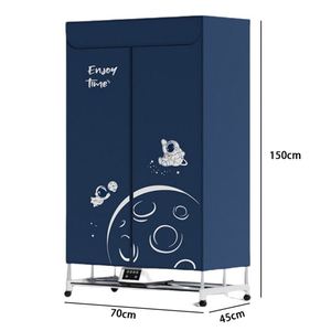 Sèche-linge électrique semi-automatique portable ZF-2301, 1400W, haute puissance, séchage rapide, fonctionnement silencieux, plastique ABS, énergie, hôtel - Product Image 2