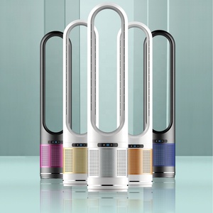 Máy lọc không khí gia đình 41 inch Quạt tháp không cánh Bộ lọc 2 trong 1 HEPA 13 cho khách sạn ngoài trời Ô tô điện chúng tôi hộp sàn - Product Image 6