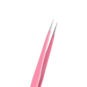 Pinzas para pestañas de acero inoxidable Premium 2024, herramientas profesionales reutilizables para dar forma a las pestañas, Punta puntiaguda de Color personalizado, Etiqueta Privada - Product Image 5