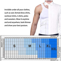Débardeur de compression en nylon pour homme, sculptant le corps et remodelant la taille, pour le sport, la course et la musculation
