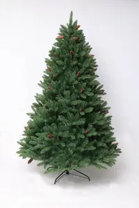 شجرة كريسماس من بولي كلوريد الفينيل الصديقة للبيئة الكلاسيكية الأكثر مبيعًا من المصنع مباشرة