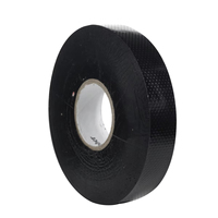 Ruban isolant électrique thermofusible simple face, étanche, noir, super résistant, en vinyle PVC caoutchouc, épaisseur 0,76 mm, pour 23 applications.