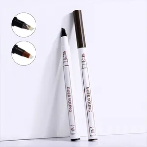 Cosmetic Classic Eyebrow Pencil Brow Lift Kit Waterproof Angular Eyebrow Pen Dark Brown Eyebrow Pencil