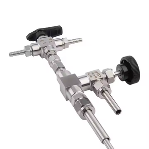 Remplisseur de bouteille de bière à contre-pression, pistolet à bière Homebrew, baguette d'embouteillage de qualité alimentaire en acier inoxydable pour la bière et le <span class=keywords><strong>vin</strong></span>, outil de brassage de bière - Product Image 5