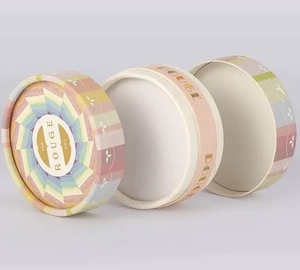 Food Grade Eco Texture Paper Cylinder, Custom Paper Tube <b>Box</b> for Cookies, Candies, Chocolates and Cake Packaging - Product Image 5