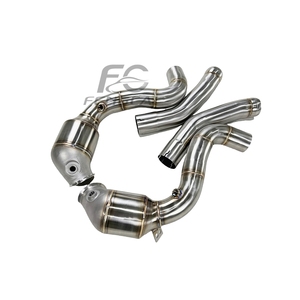 Tubo de Escape OEM para Mercedes-Benz W205 C63 4.0T 2015-2019 con Aislamiento Térmico, Proceso de Forjado, Mejora de Potencia - Product Image 5