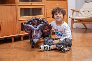 43英寸充气恐龙玩具泳池装饰品，儿童和成人生日派对礼物 - Product Image 4