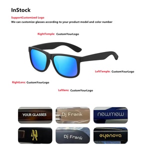 نظارات شمسية رجالية مستقطبة مربعة رياضية خارجية لركوب الدراجات بشعار مخصص، جملة مصنعية رائجة لعام <span class=keywords><strong>2026</strong></span> - Product Image 2