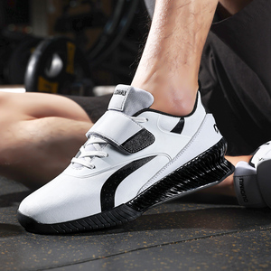 Custom Logo Summer Sports Training Shoes for Men Comfortable Lace-up Wrestling & Boxing <b>Boots</b> Professional Weightlifting Shoes - Product Image 6