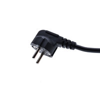 Câble d'alimentation industriel OEM UE, connecteur Euro C13, 16A 250V, Schuko 2 broches, IEC femelle, rallonge d'alimentation moyenne tension