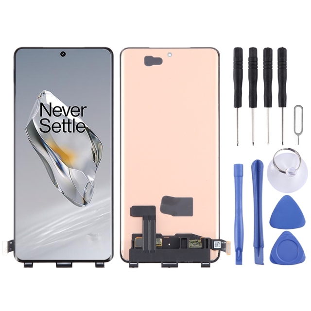 New Arrival for OnePlus 12 PJD110 / 12R CPH2609 AMOLED Material LCD Screen Front Display Repair with Digitizer Full Assembly
