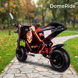 DomeRide ToursorM10 Adult Scooter-10000W Brushless Motor <b>72V</b> Lithium <b>Battery</b> Voice App Control 60-80km Range 200kg Load - Product Image 1