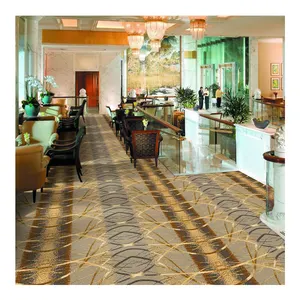 Nylon Material China Axminster Carpet Luxury Style Flooring Printing Customized Design Hotel Carpet For Sale