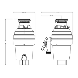 Tech Pioneer 0.75HP/550W bertaraf enerji tasarrufu + atık gıda kralı - Product Image 3