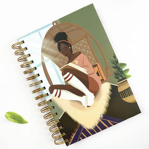 Cahier à spirales A5 pour étudiants, pour les études et la préparation aux examens, avec logo scolaire personnalisé - Product Image 2