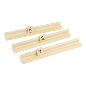 Supports à dominos en bois <span class=keywords><strong>de</strong></span> pin <span class=keywords><strong>de</strong></span> 19 cm <span class=keywords><strong>de</strong></span> qualité supérieure pour jeux <span class=keywords><strong>de</strong></span> dominos Chicken Foot, <span class=keywords><strong>Mexican</strong></span> Train et autres jeux <span class=keywords><strong>de</strong></span> dominos - Product Image 6